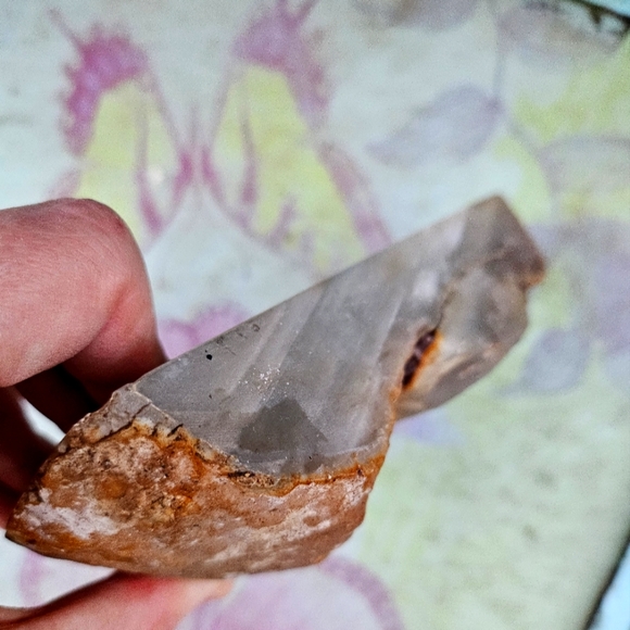 Vintage Gray, Taupe, & Cream Agate Geod From Native American Shop/New Mexico - Picture 9 of 9